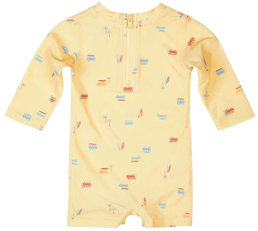 Swim Onesie Long Sleeve - Sunny