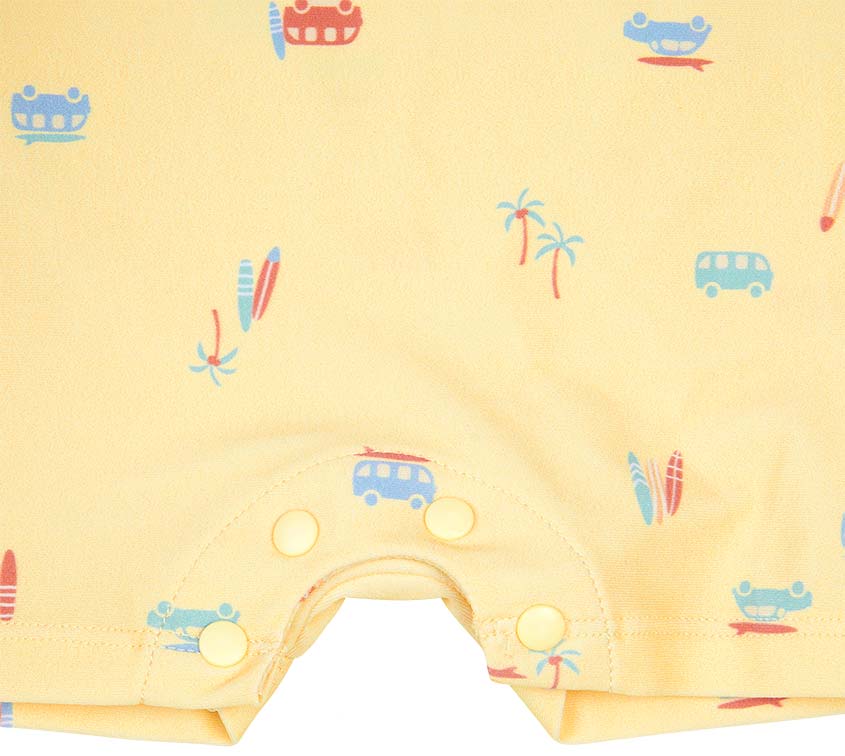 Swim Onesie Long Sleeve - Sunny