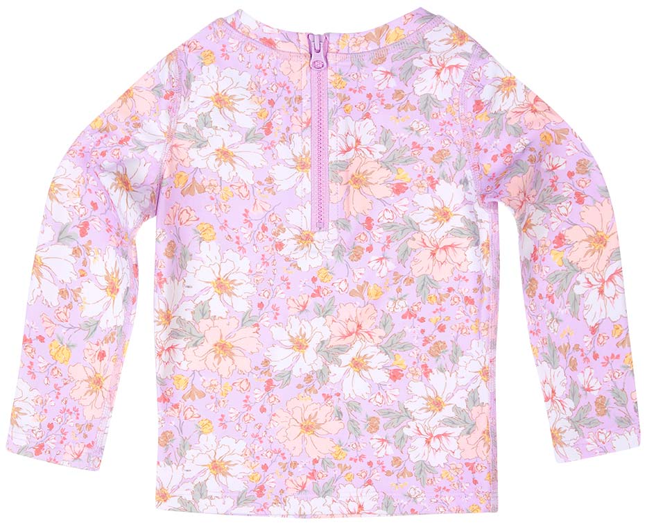 Swim Rashie Long Sleeve - Dahlia