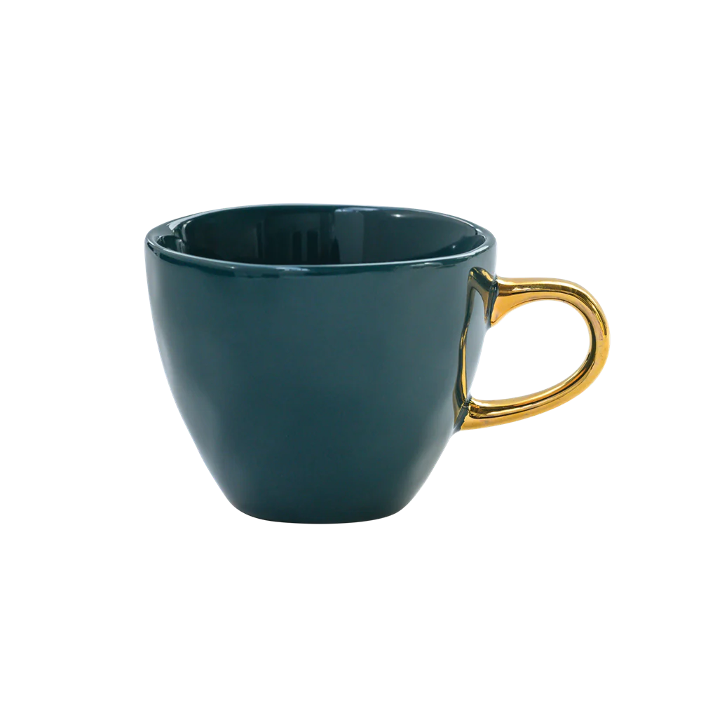 Good Morning Tea Cup - Blue Green