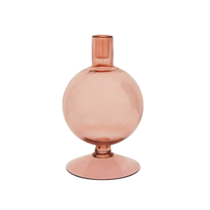 Candle Holder Sopra - Cameo Brown