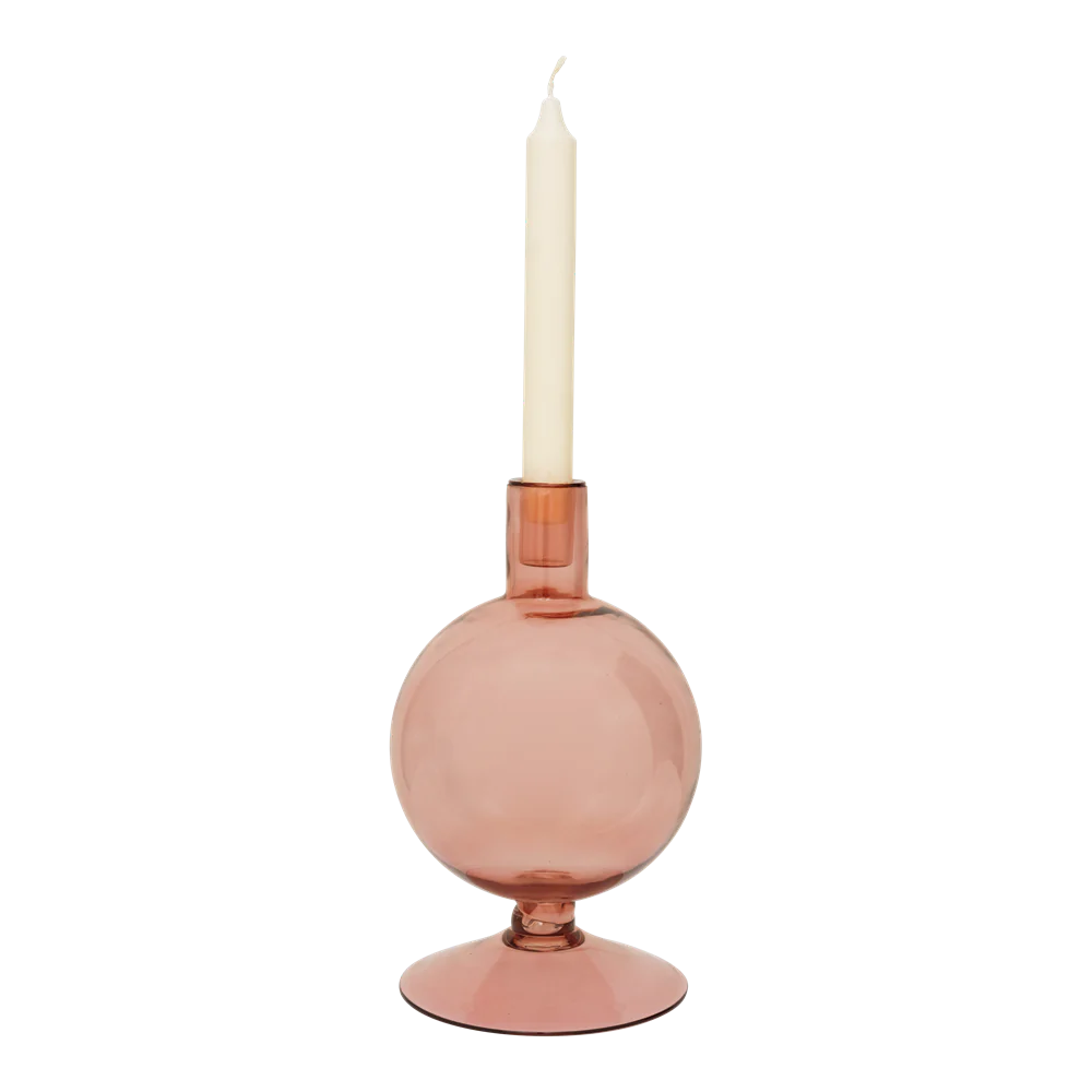 Candle Holder Sopra - Cameo Brown