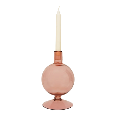 Candle Holder Sopra - Cameo Brown