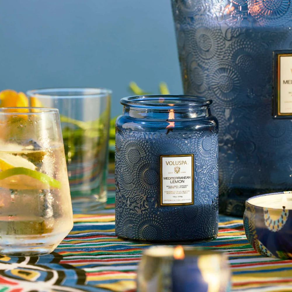 Mediterranean Lemon Candles