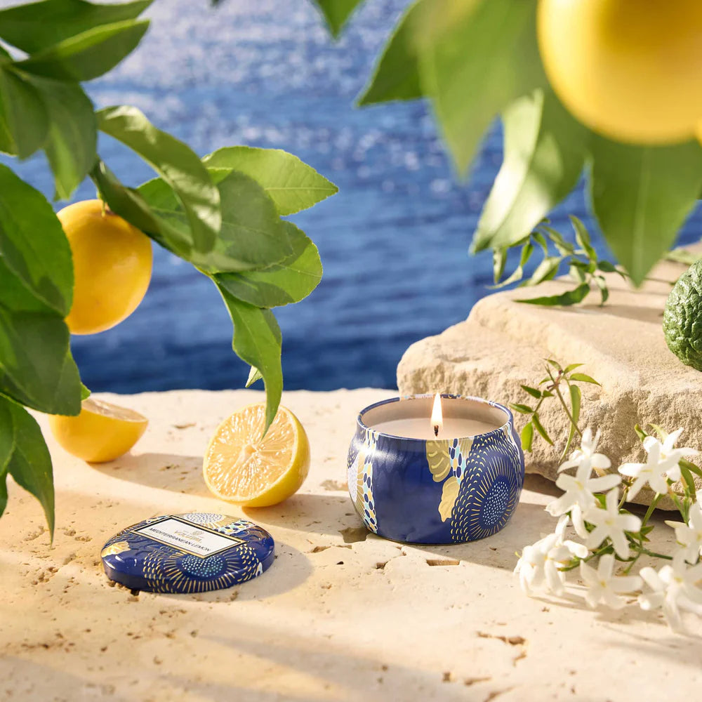 Mediterranean Lemon Candles