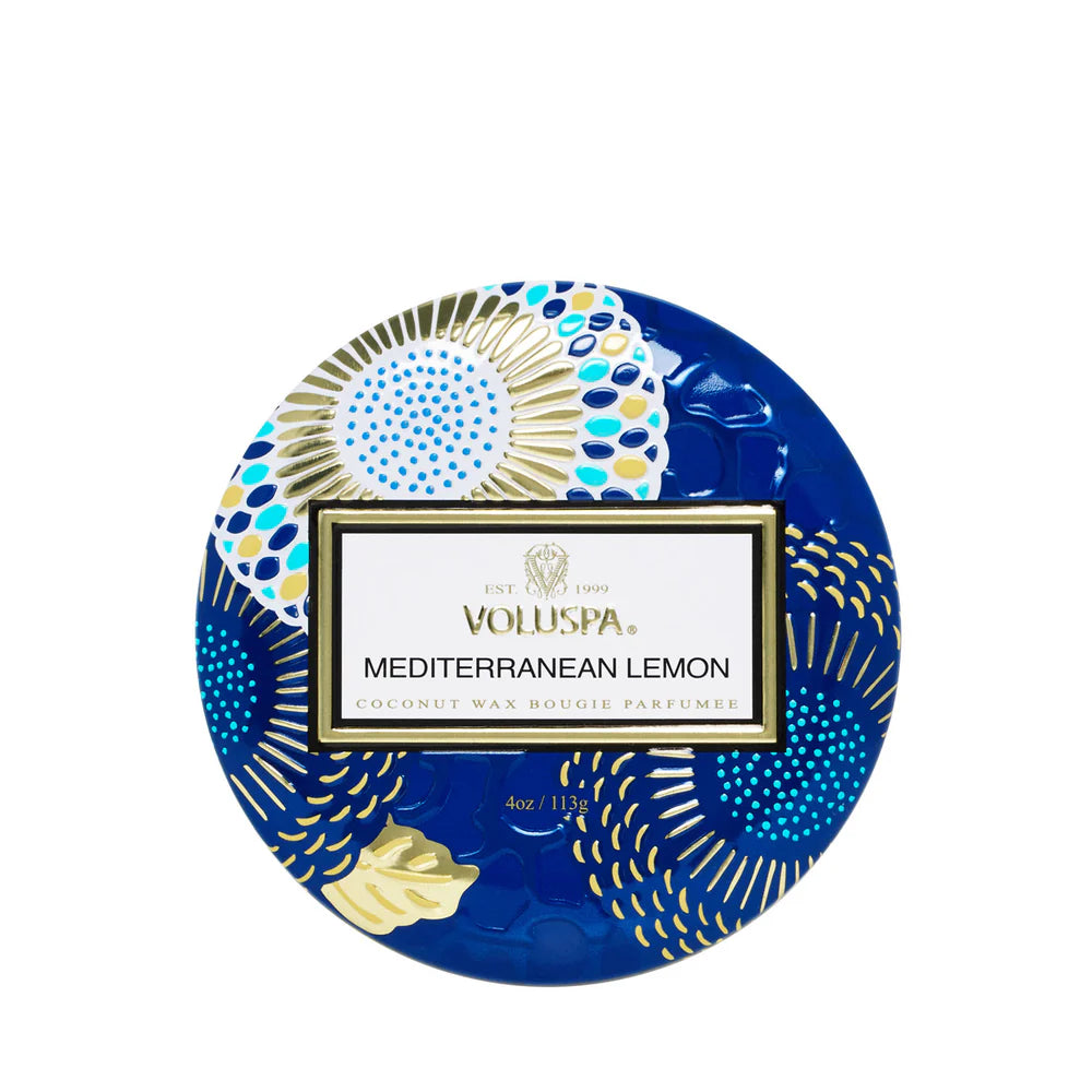 Mediterranean Lemon Candles