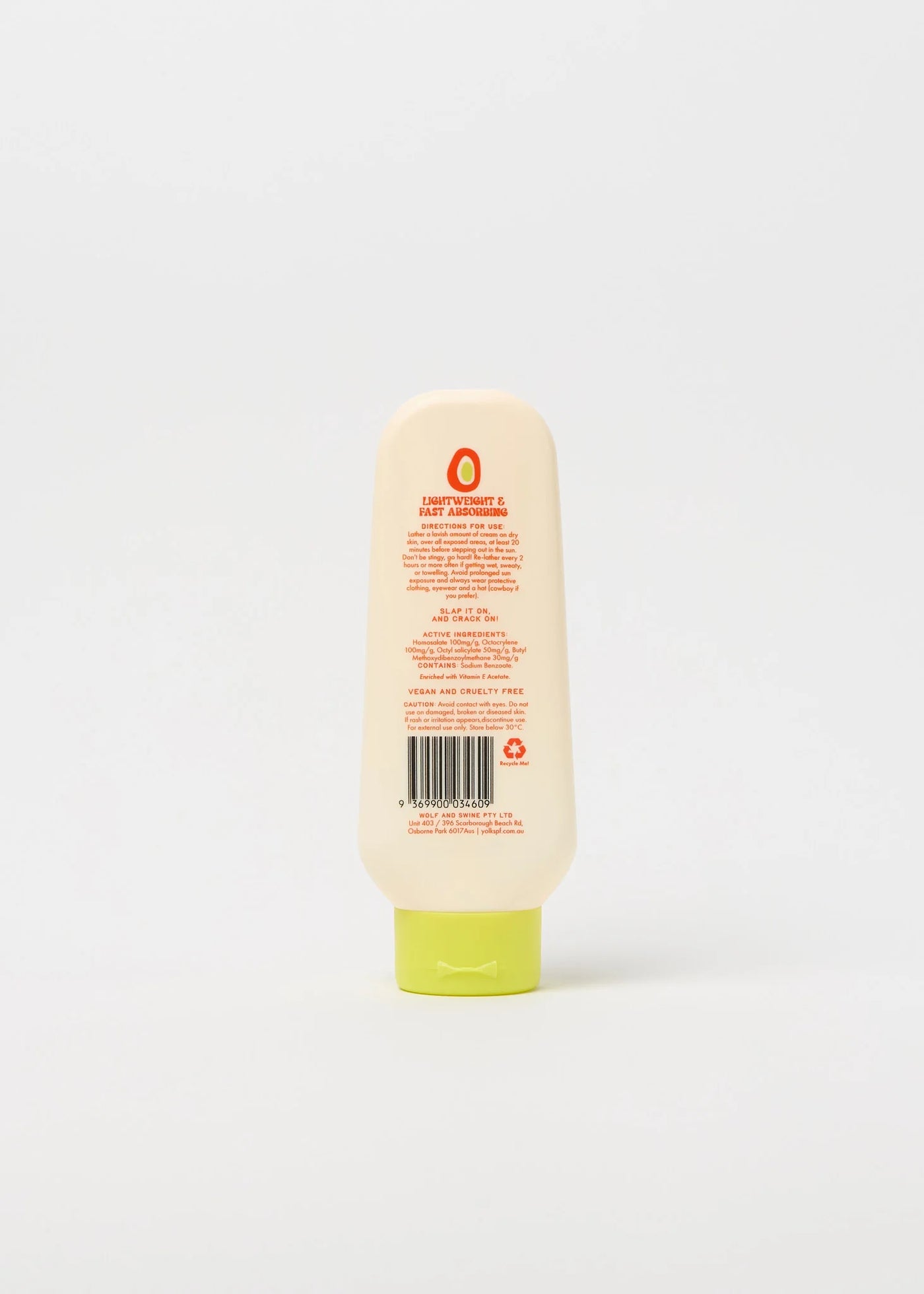 Yolk SPF - Vanilla Coconut