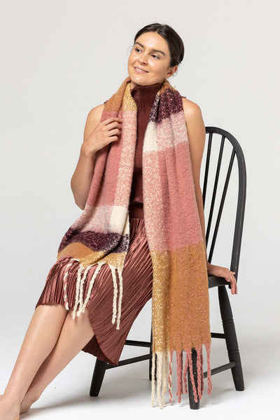 Summit Scarf - Rose/Berry