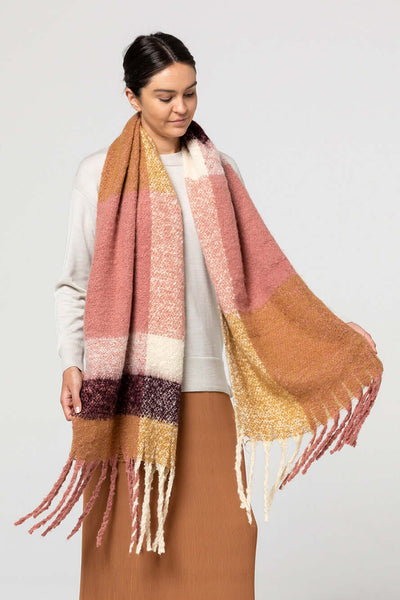 Summit Scarf - Rose/Berry