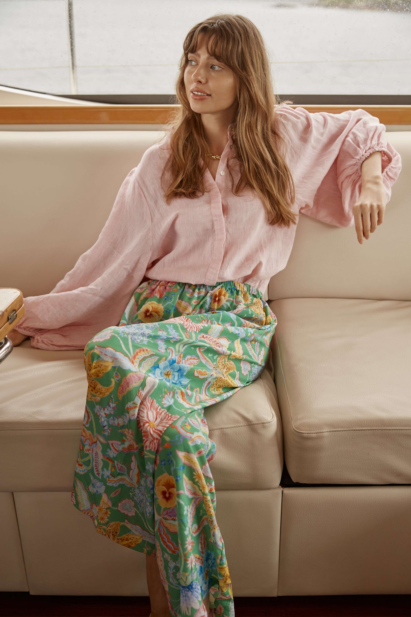 Calluna Pant - Carnival Green