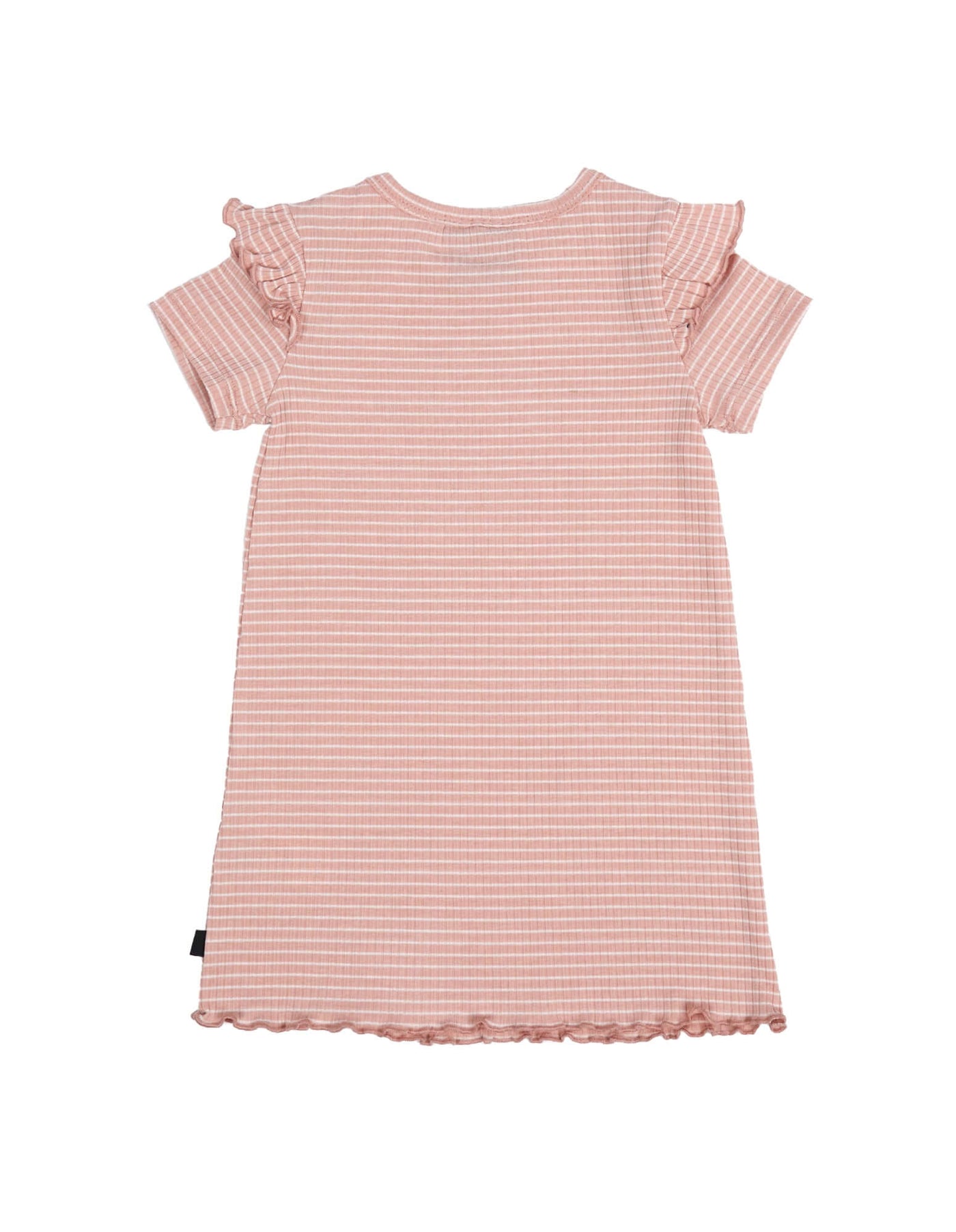 Frill Rib Tee Dress