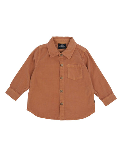 Circuit Long-sleeve Shirt - Brown