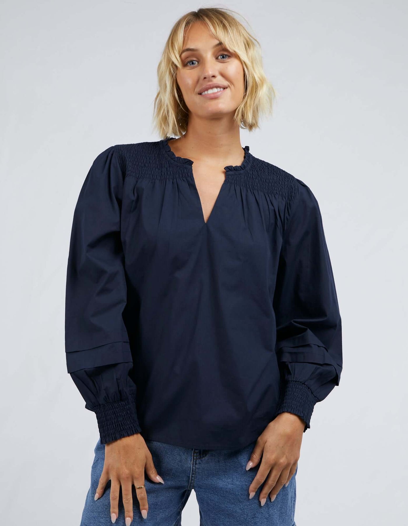 Bridget Top - Navy