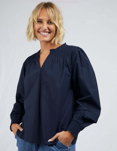 Bridget Top - Navy