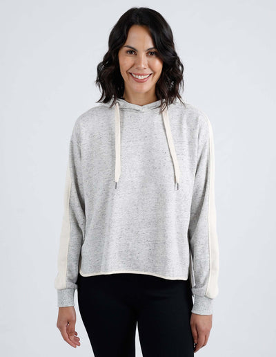 On Track Hoody - Grey Marble