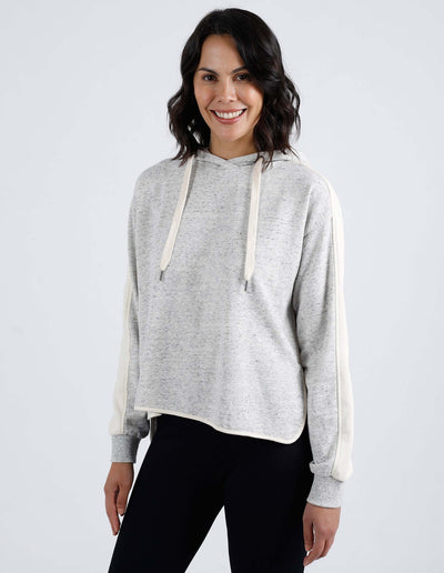 On Track Hoody - Grey Marble