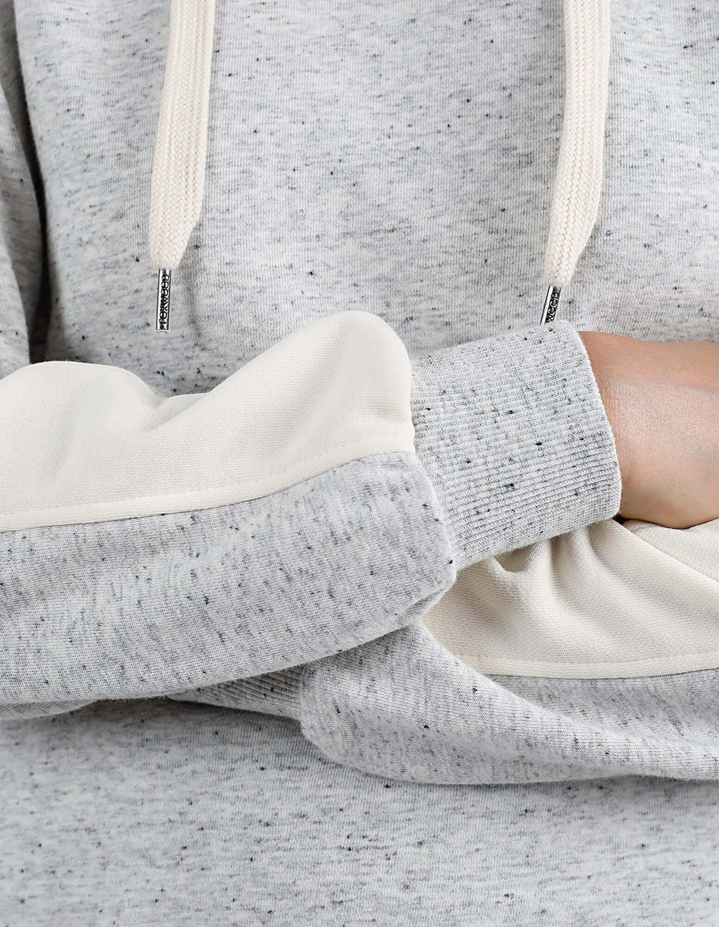 On Track Hoody - Grey Marble