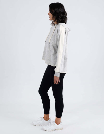 On Track Hoody - Grey Marble