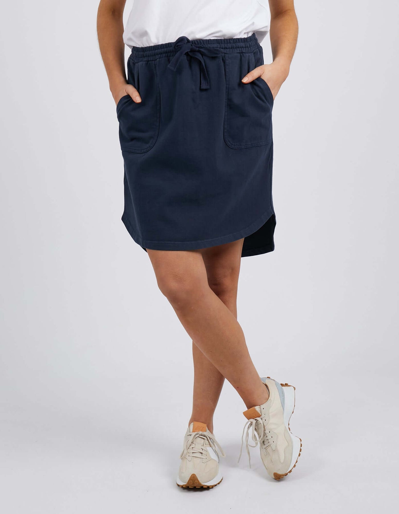 Palm Skirt - Navy