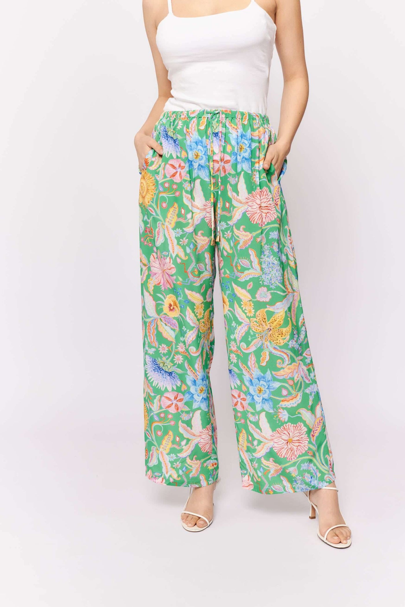 Calluna Pant - Carnival Green