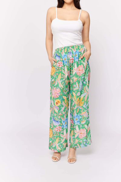 Calluna Pant - Carnival Green