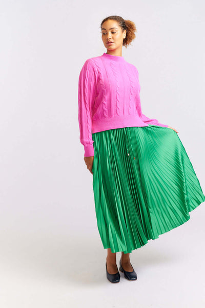 Amber Sweater - Hot Pink