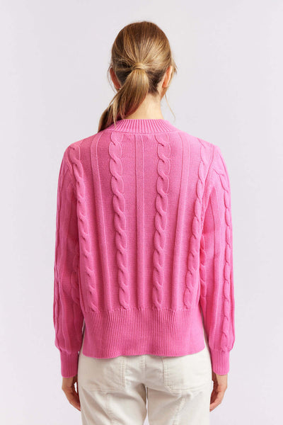 Amber Sweater - Hot Pink