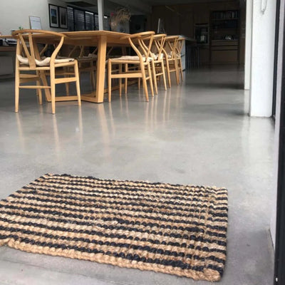 Caravan Jute Stripe Mat