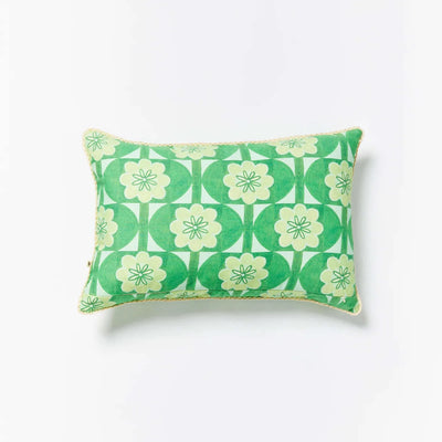 Bloom Green Cushion 60x40cm