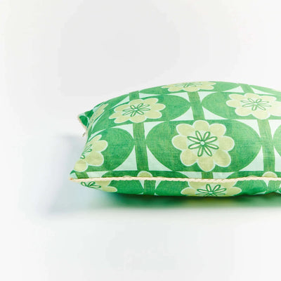 Bloom Green Cushion 60x40cm