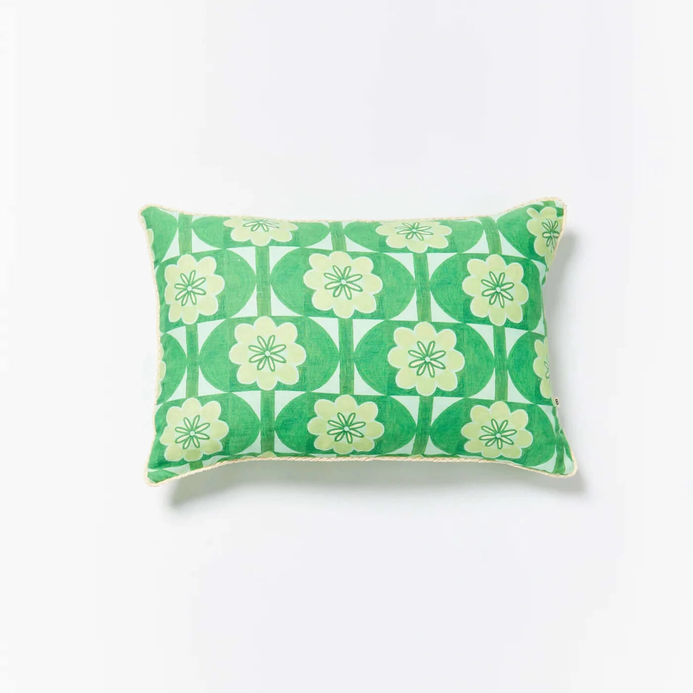 Bloom Green Cushion 60x40cm
