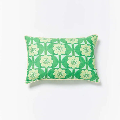 Bloom Green Cushion 60x40cm