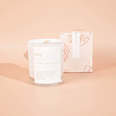 Amity Created - Joy Christmas Candle