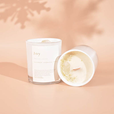 Amity Created - Joy Christmas Candle