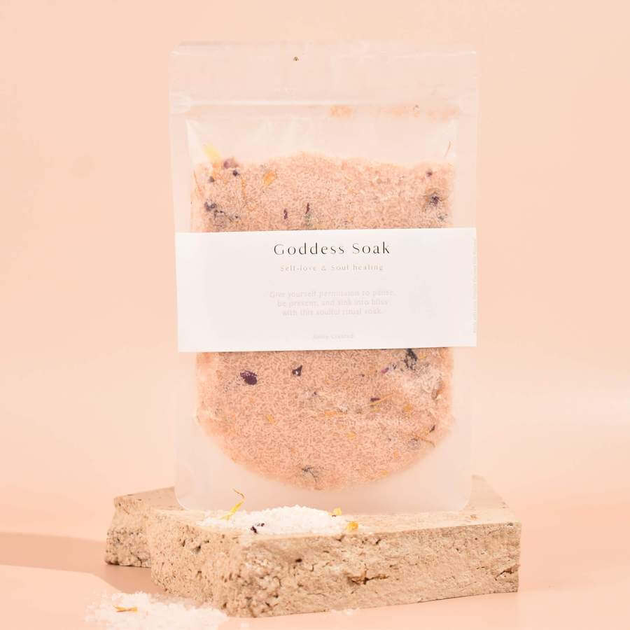 Amity Bath Soak Pouch 150g- Goddess