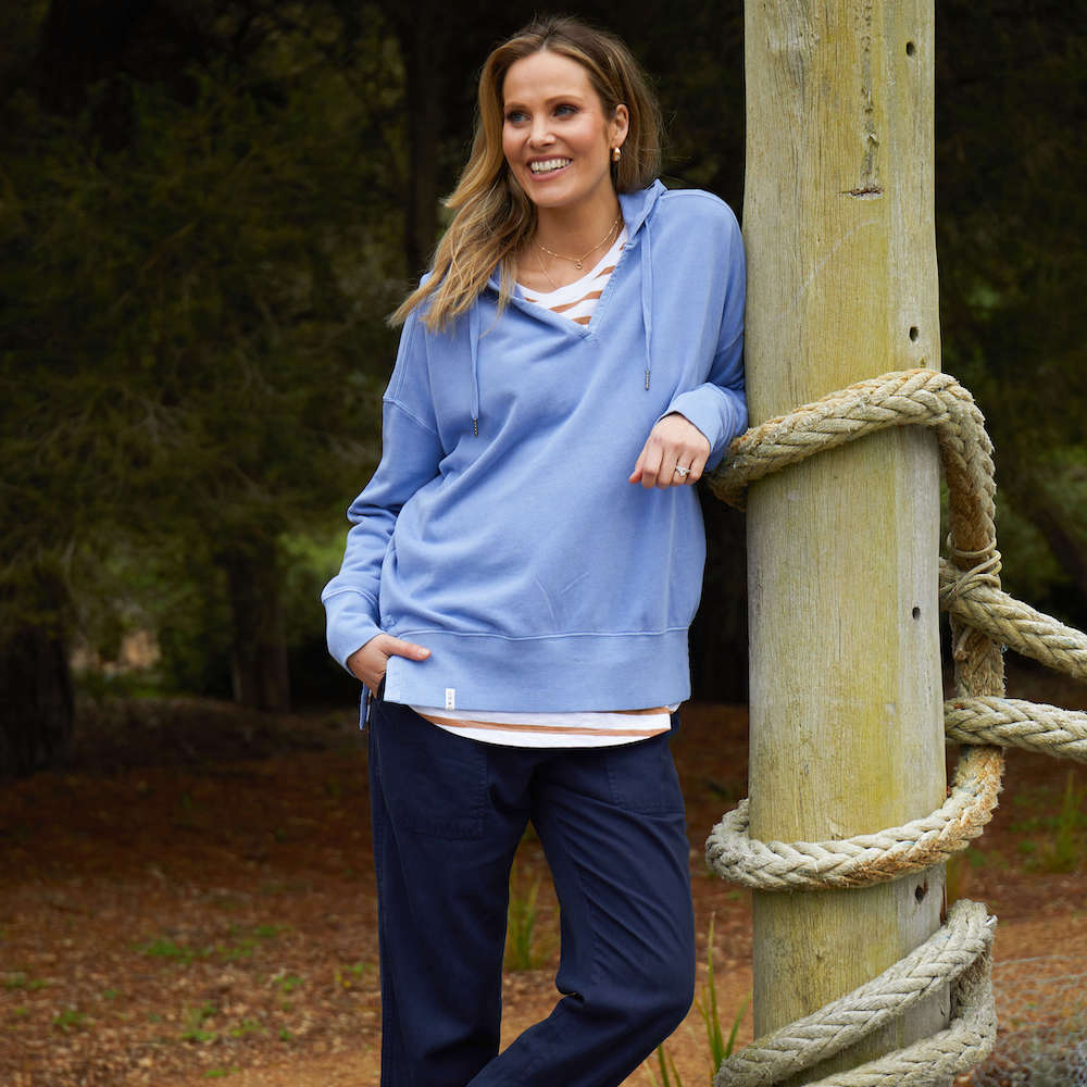 Paris Hoody - Cornflower Blue