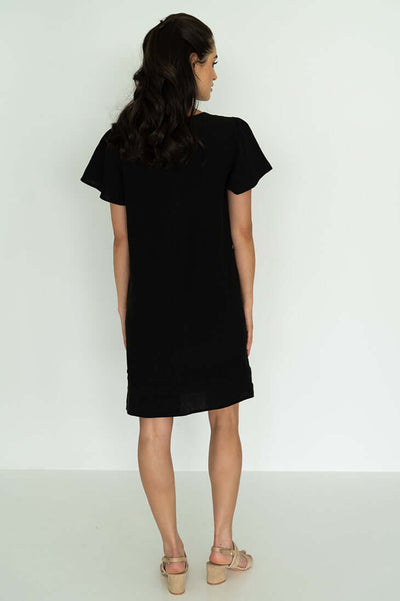 Karina Shift Dress - Black