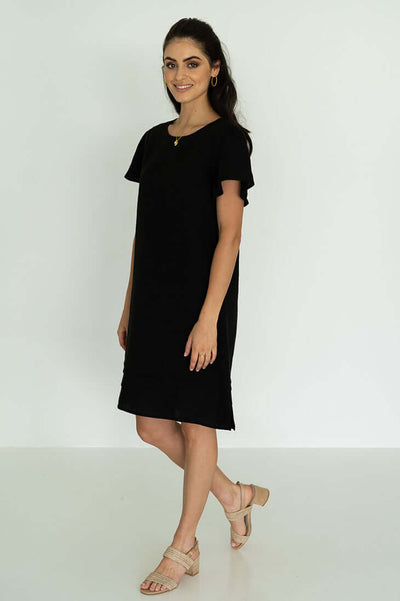 Karina Shift Dress - Black