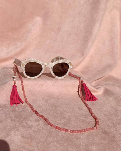 Ava Glasses Chain - Pink