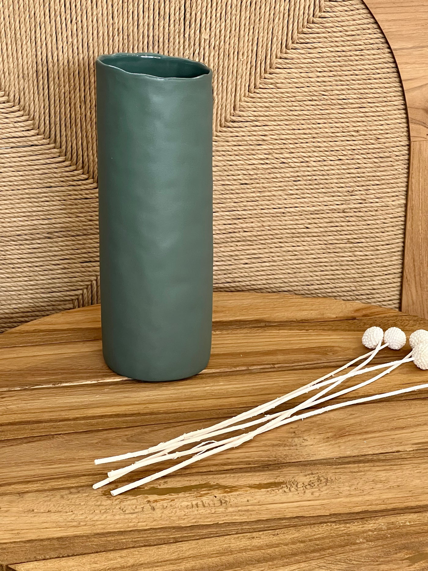 Bernie Vase - Forest Green