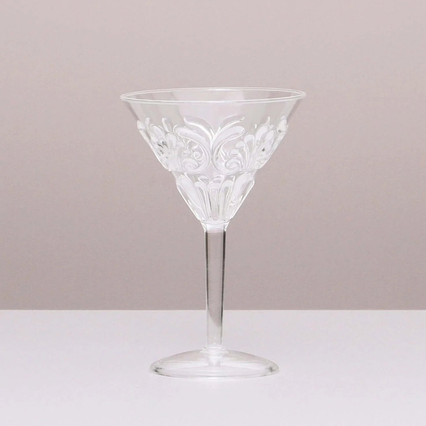 Flemington Acrylic Martini - Clear