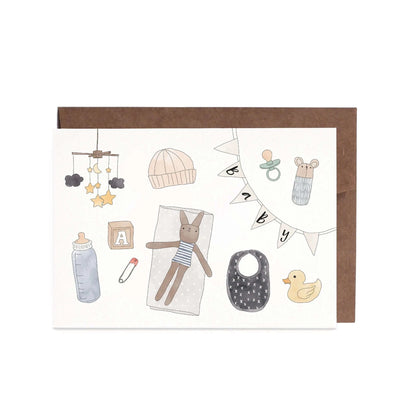 Baby Items Greeting Card