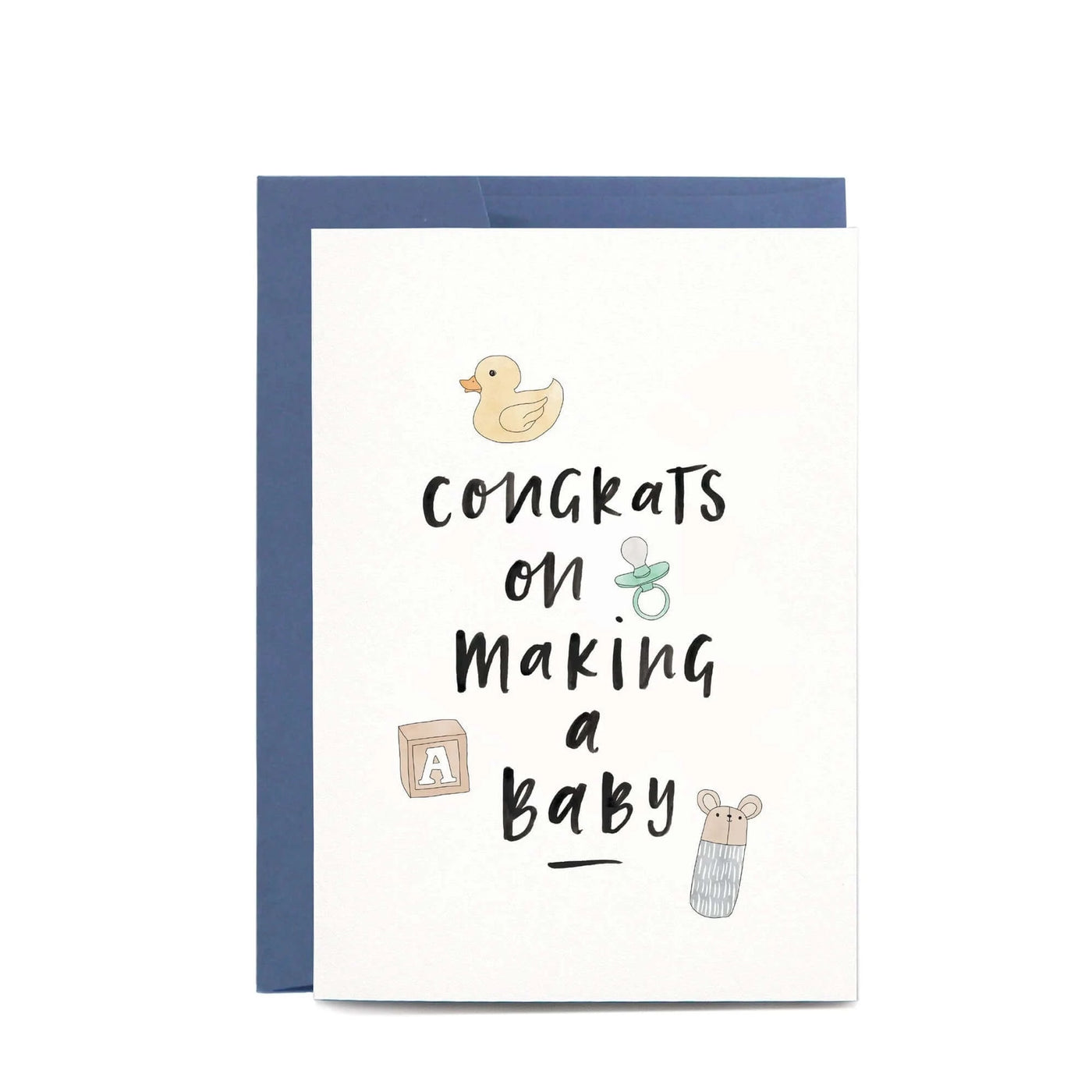 Congrats On Baby Greeting Card