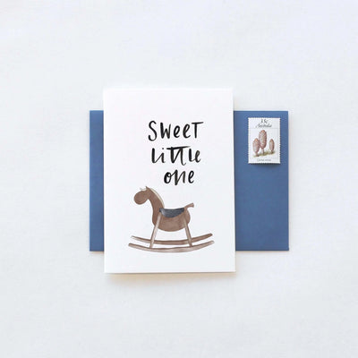 Rocking Horse Greeting Card