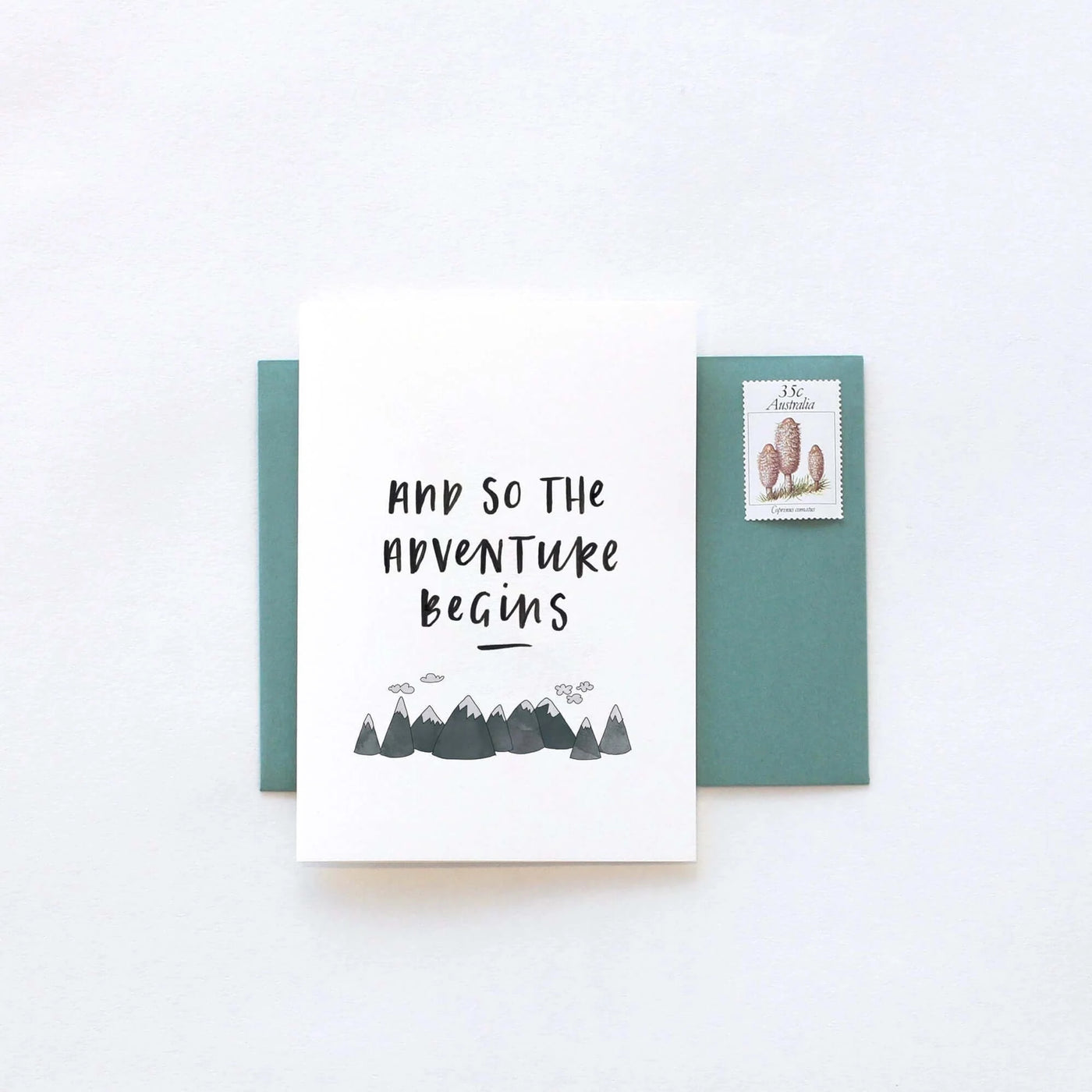Adventure Begins Greeting Card