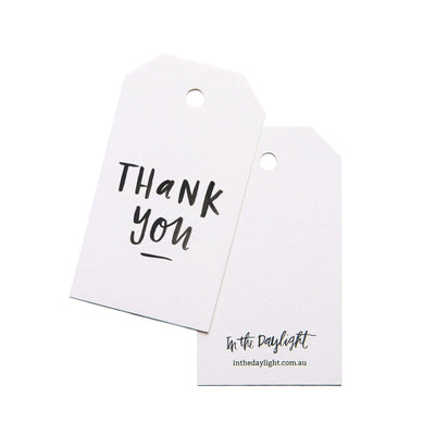 Thank You Gift Tag Set of 5