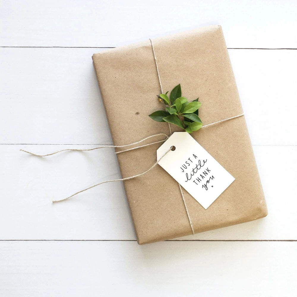 Just a Little Thank You Gift Tag Set of 5