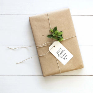 Just a Little Thank You Gift Tag Set of 5