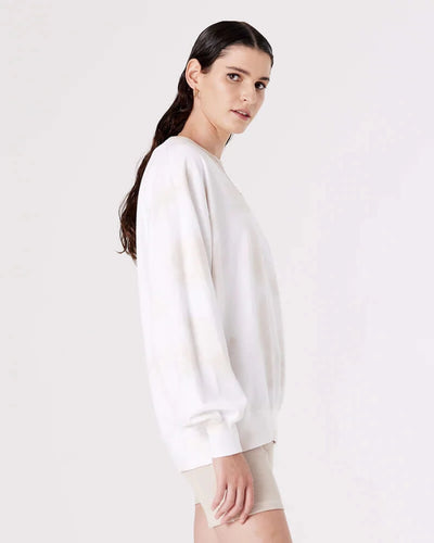 Lola Sweat - Ecru Tie Dye
