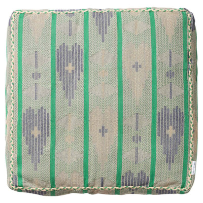 Kinsley Woven Floor Cushion - Cobalt